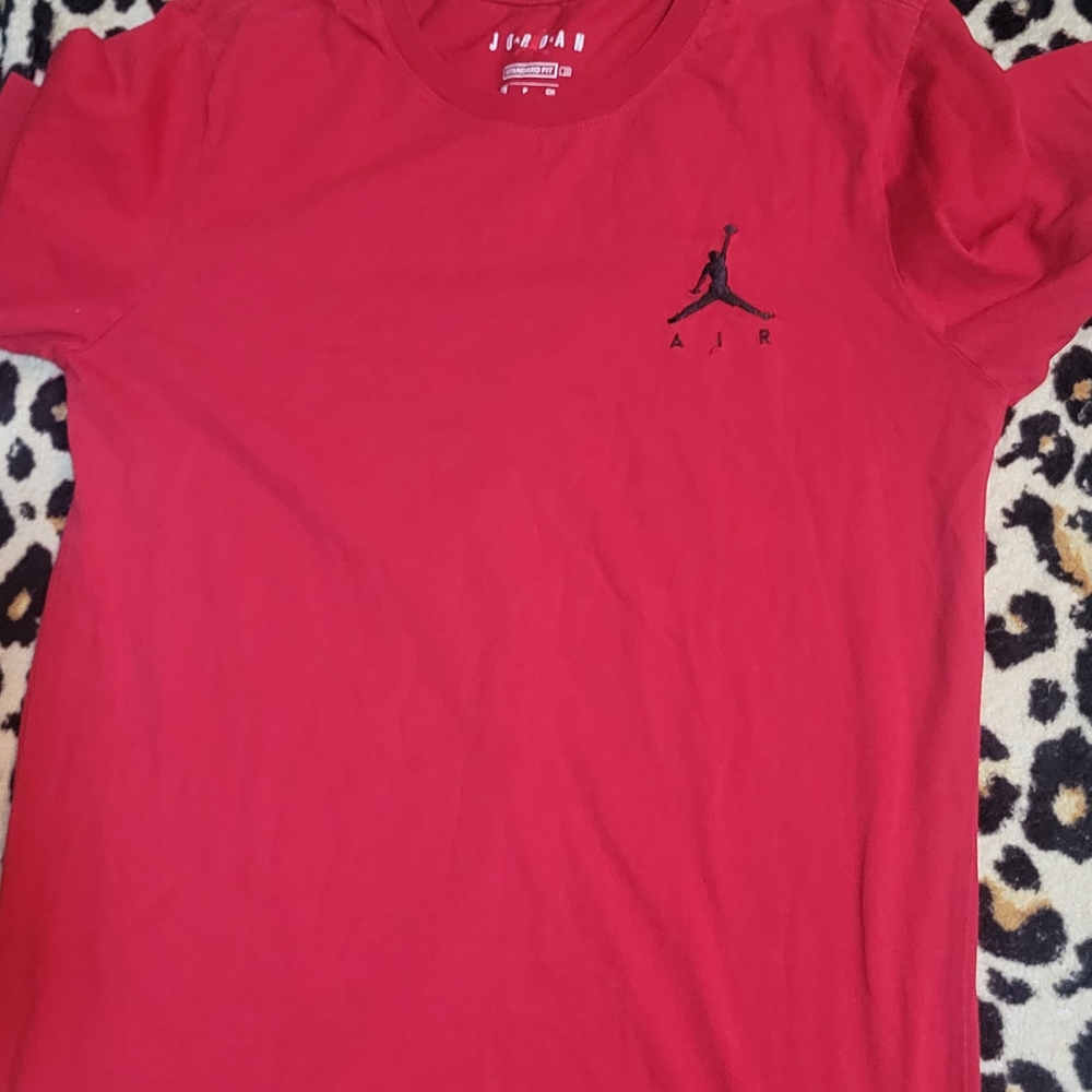 Jordan Kids Red Short Sleeve Tee